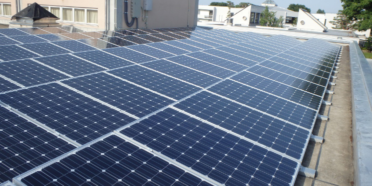 調布市太陽光発電所工事